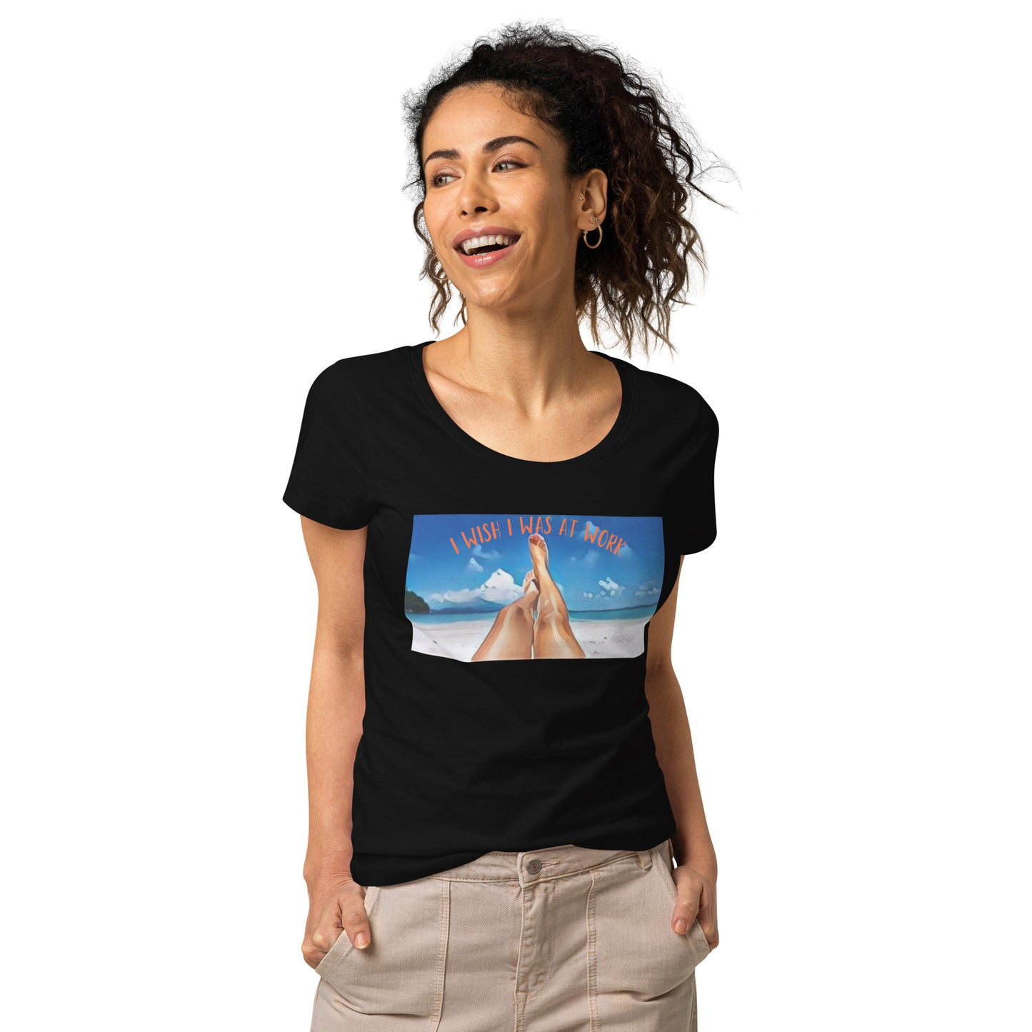 I wish I was at work Women's T-shirt