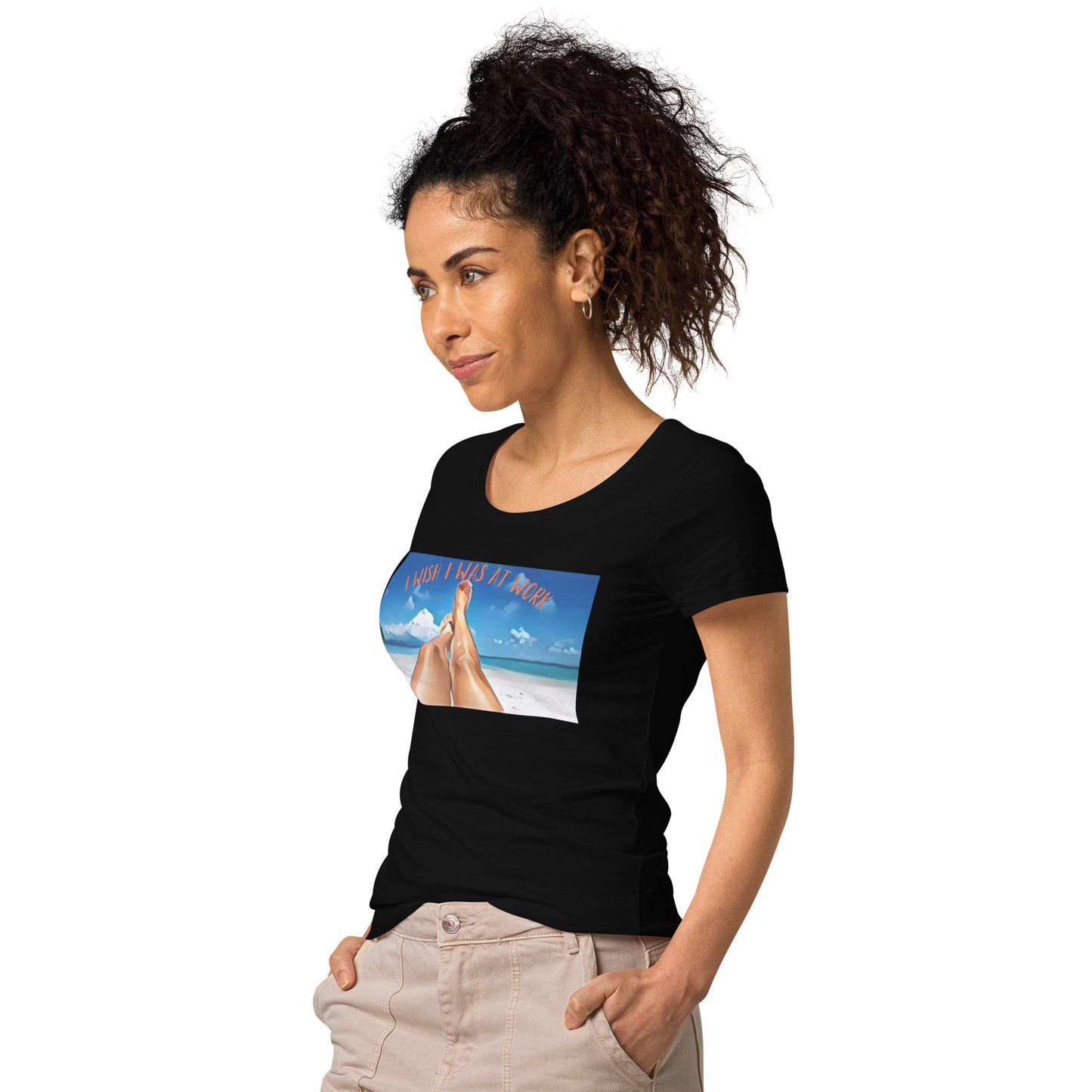 I wish I was at work Women's T-shirt