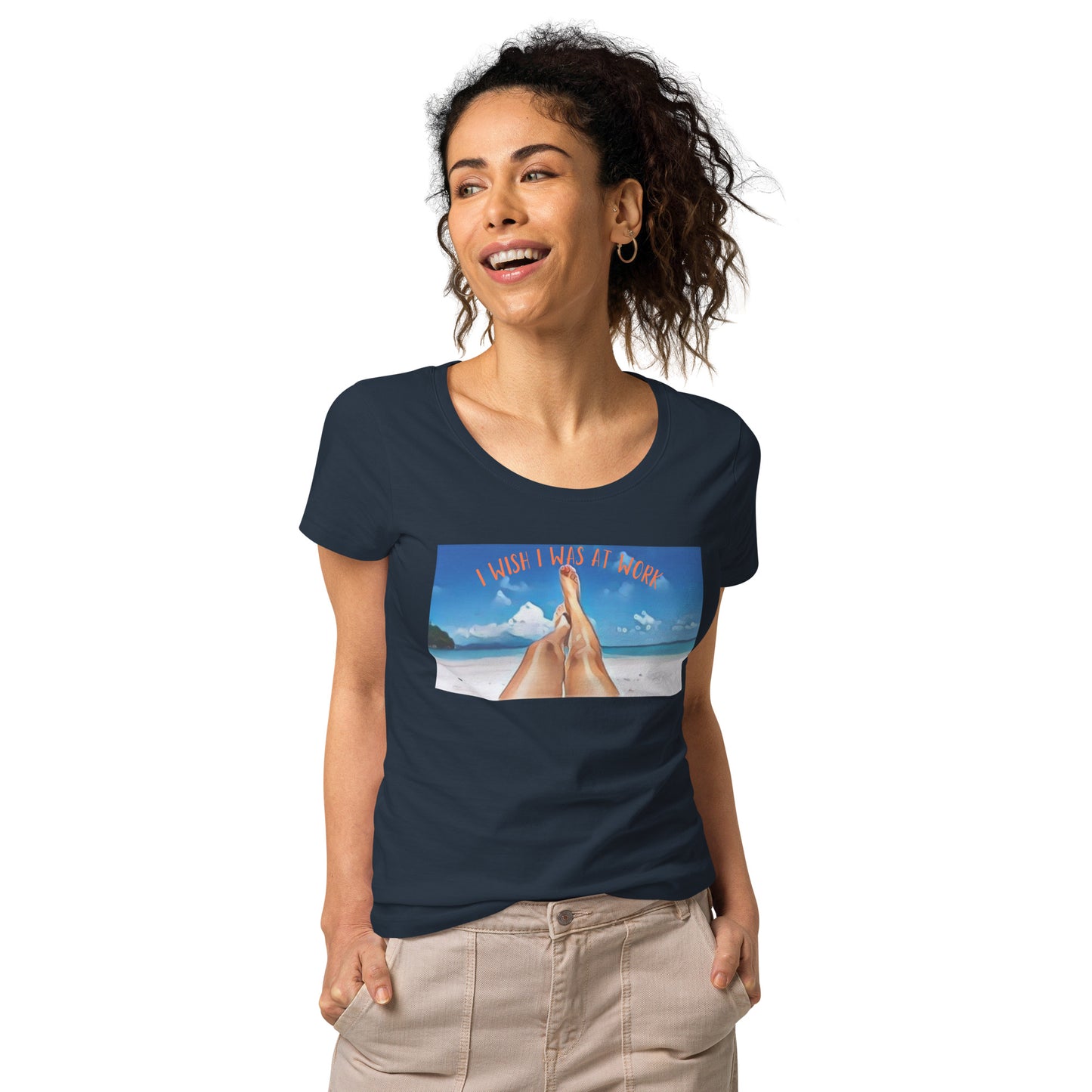 I wish I was at work Women's T-shirt