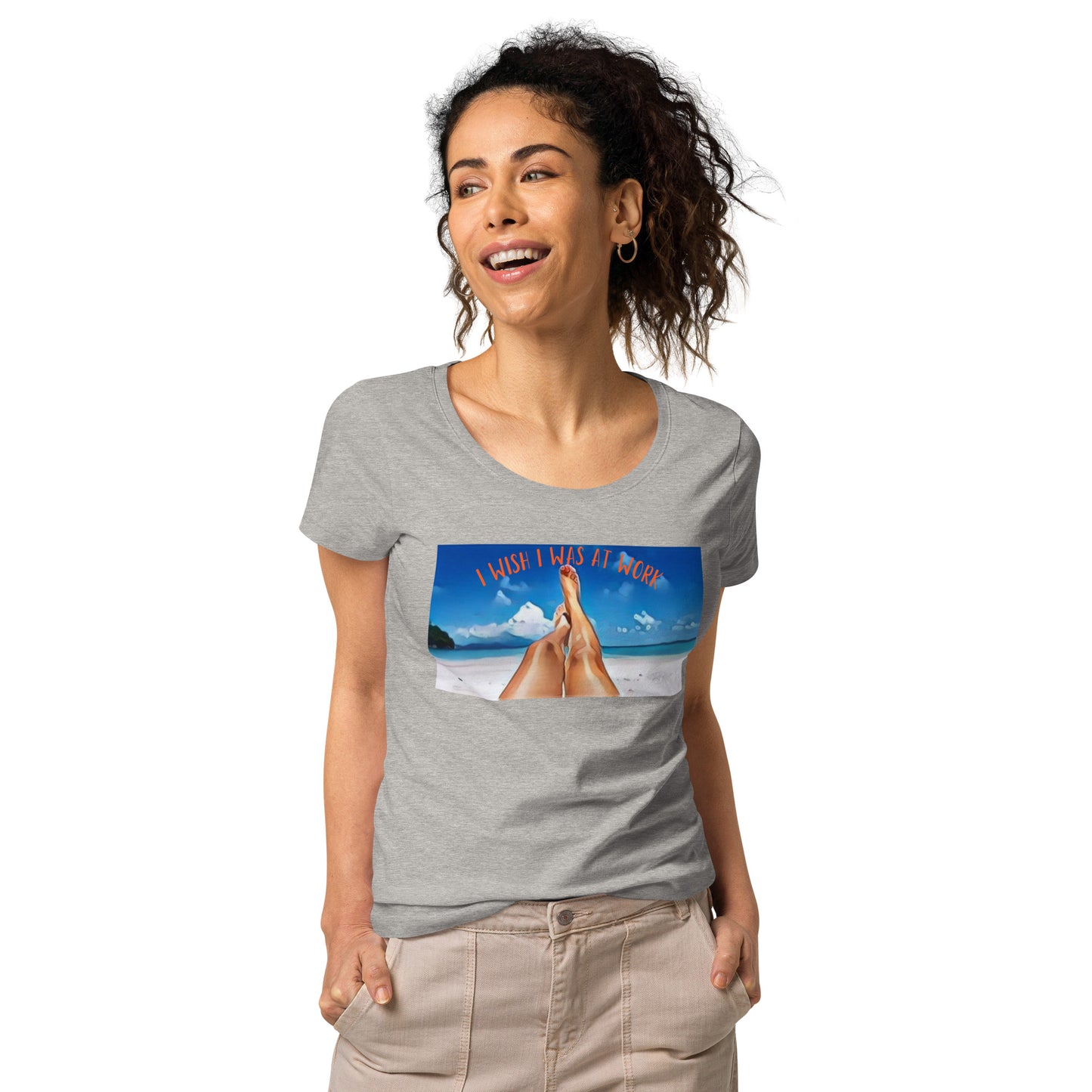 I wish I was at work Women's T-shirt