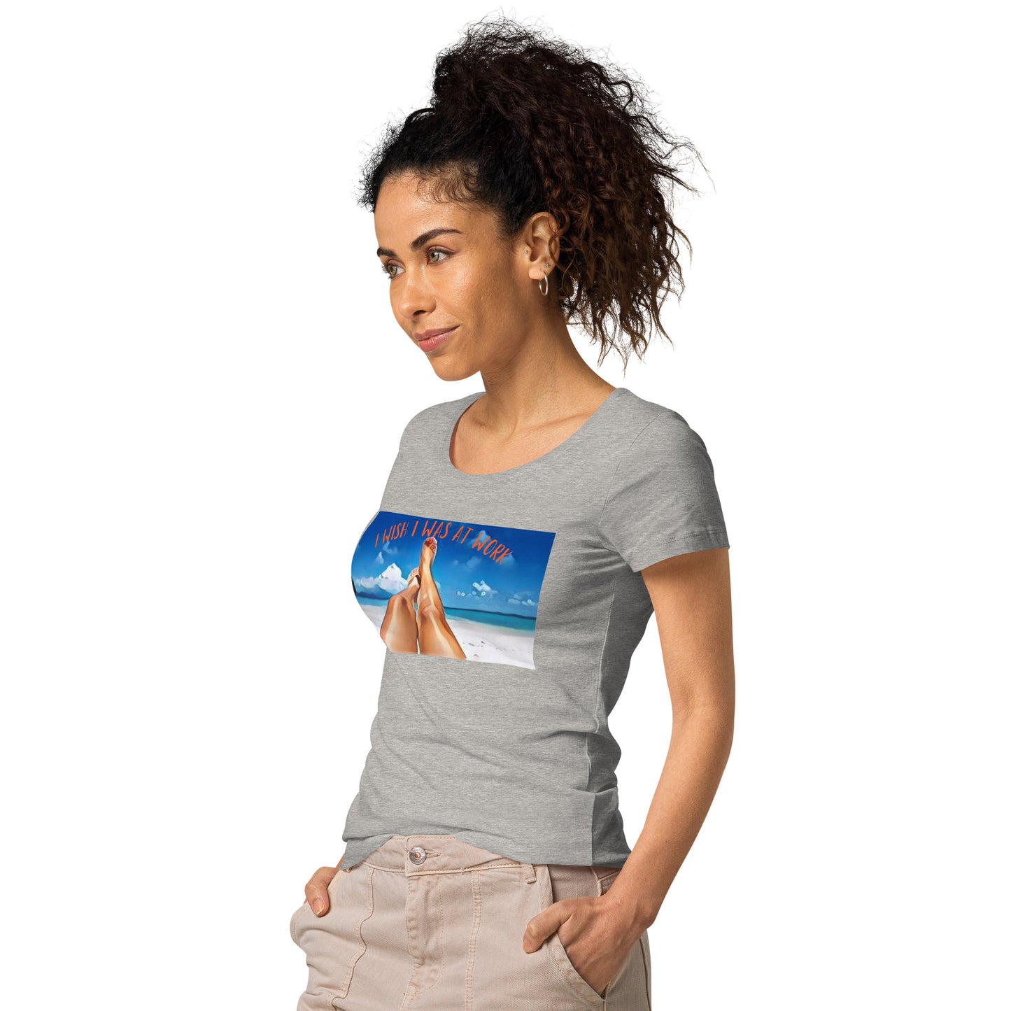 I wish I was at work Women's T-shirt