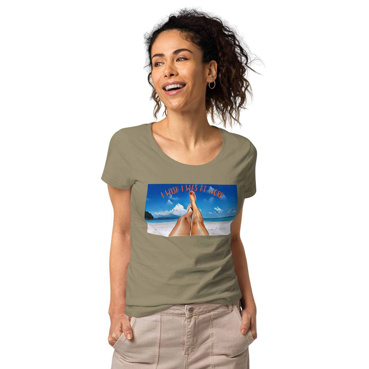 I wish I was at work Women's T-shirt