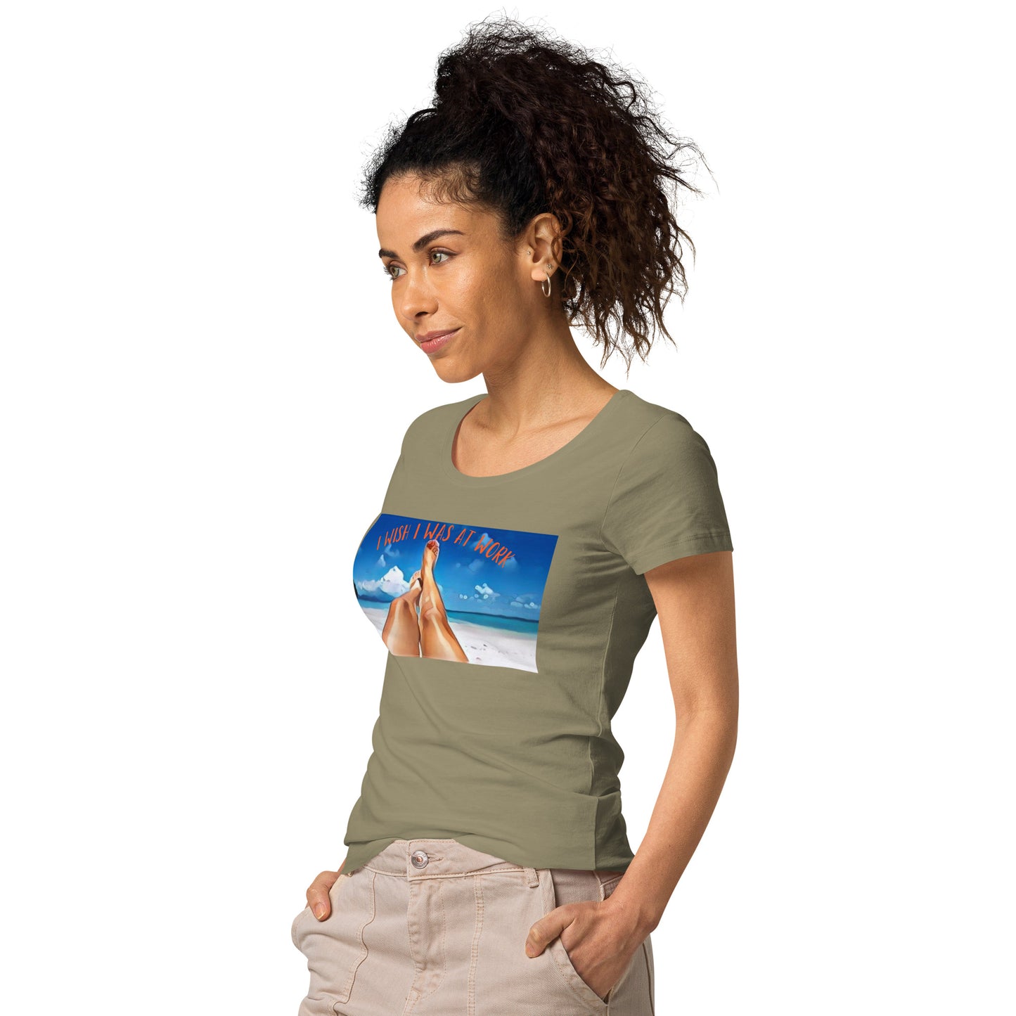 I wish I was at work Women's T-shirt