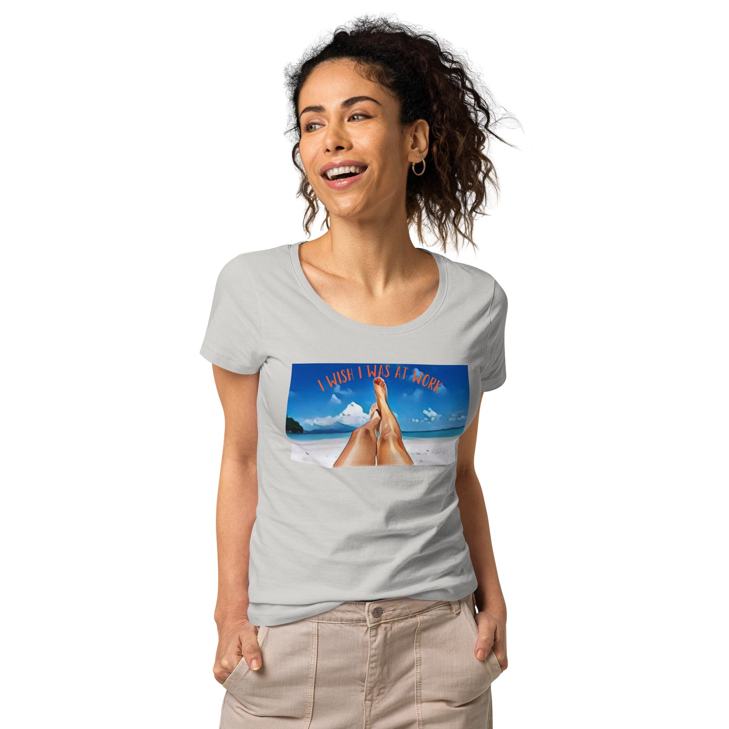 I wish I was at work Women's T-shirt