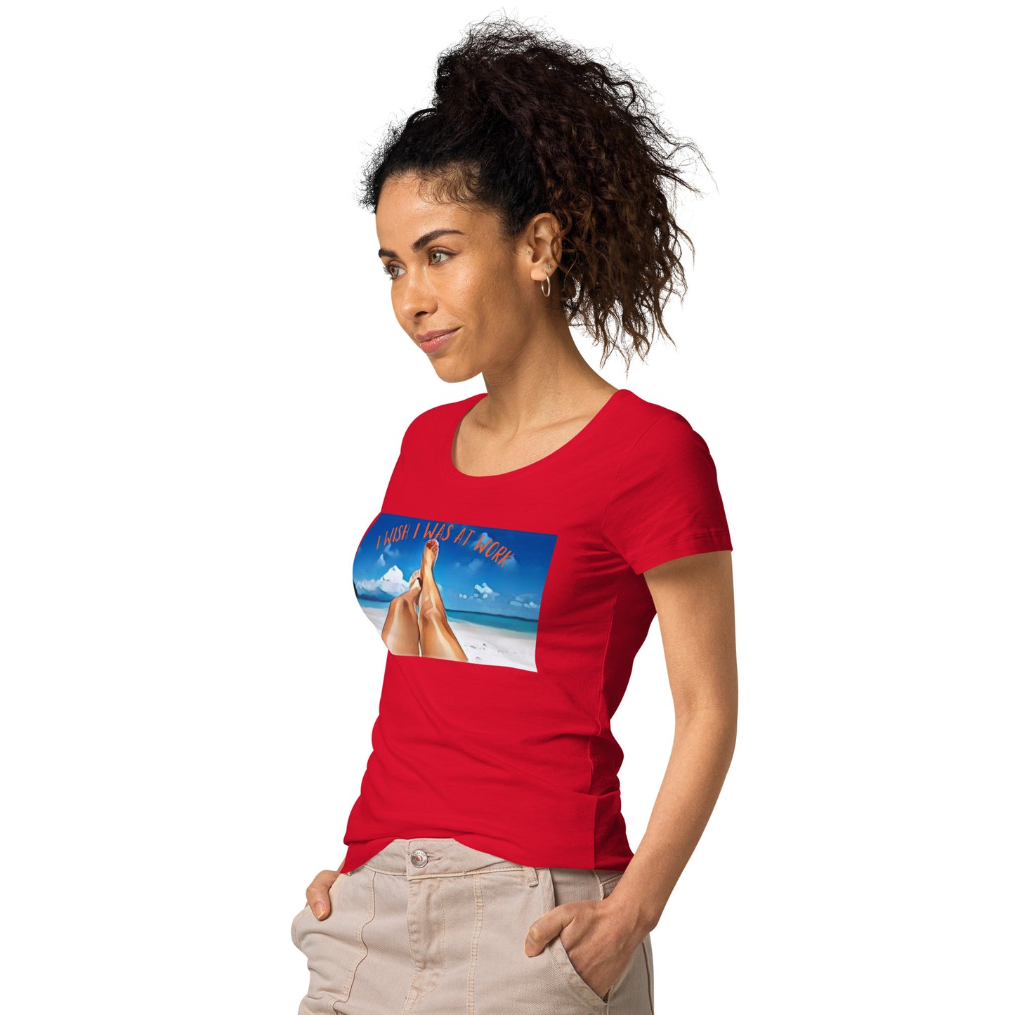 I wish I was at work Women's T-shirt