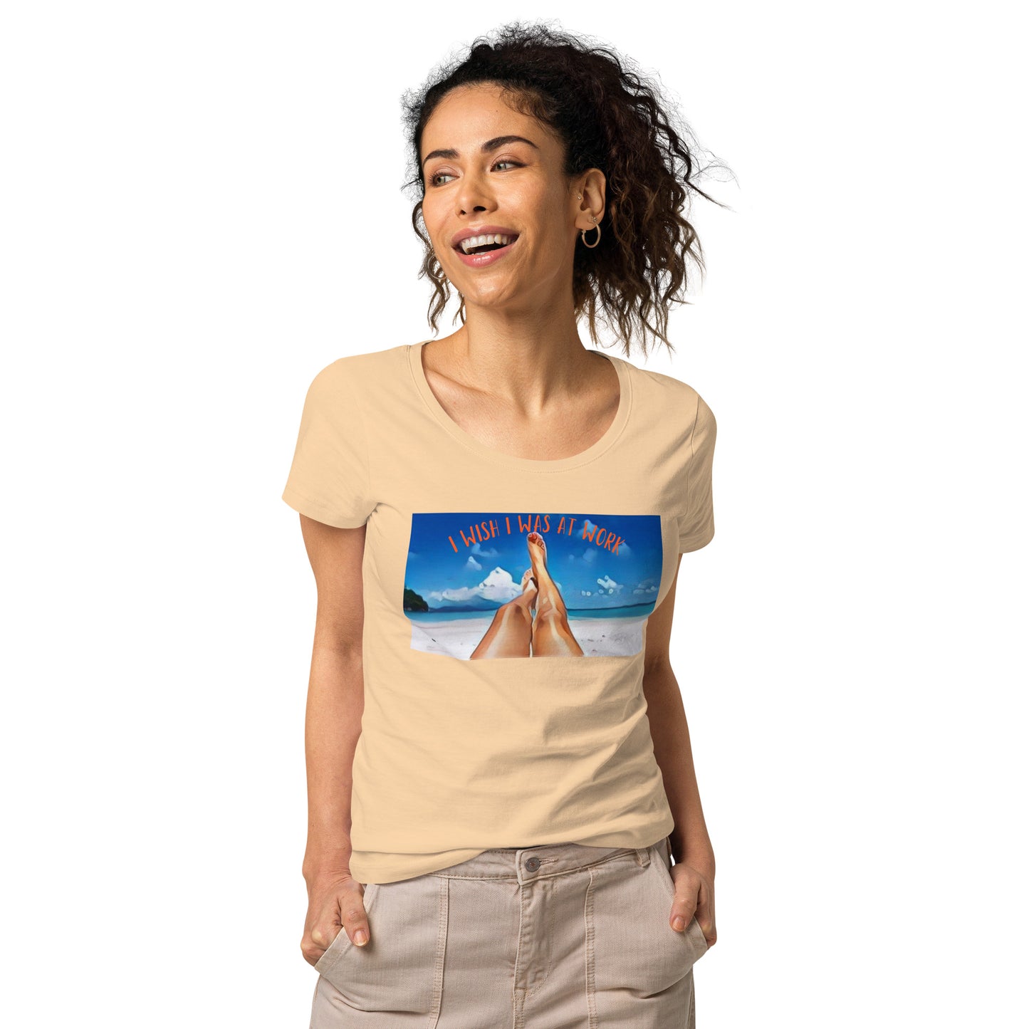 I wish I was at work Women's T-shirt