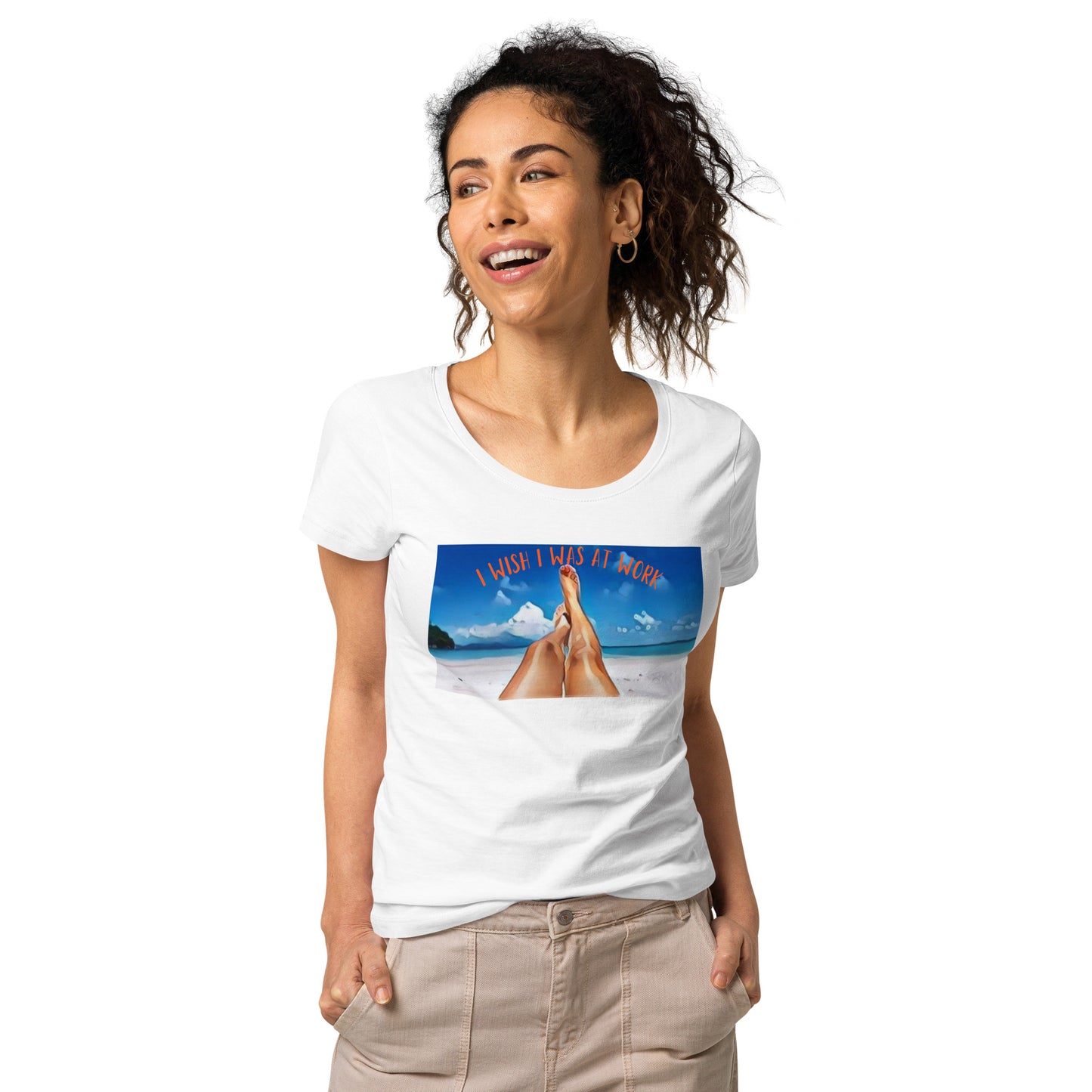 I wish I was at work Women's T-shirt