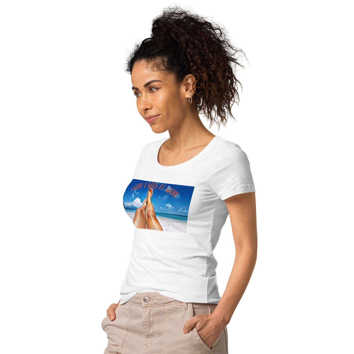 I wish I was at work Women's T-shirt